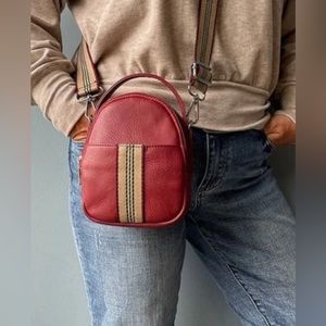 NWT K. Carroll Oval Crossbody w/Guitar Strap